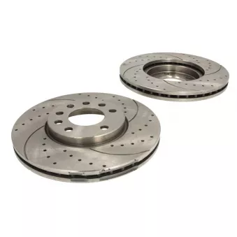 Jeu de 2 disques de frein avant SPEEDMAX 5201-01-0774PTUOTUV