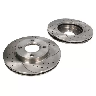 Jeu de 2 disques de frein avant SPEEDMAX C33070JCTUOTUV