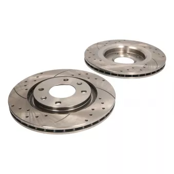 Jeu de 2 disques de frein avant SPEEDMAX 5201-01-0475PTUOTUV
