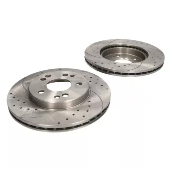 Jeu de 2 disques de frein avant SPEEDMAX 5201-01-0455PTUOTUV