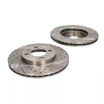 Jeu de 2 disques de frein avant SPEEDMAX 5201-01-0518PTUOTUV