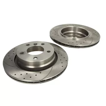 Jeu de 2 disques de frein arrière SPEEDMAX 5201-01-0832PTUOTUV