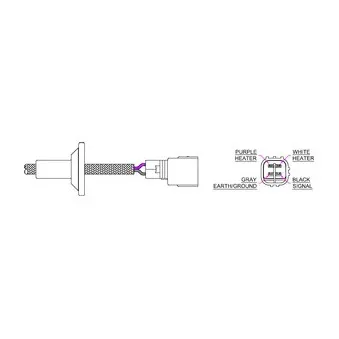 Sonde lambda DELPHI ES20224-11B1