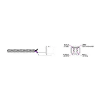 Sonde lambda DELPHI ES20227-11B1