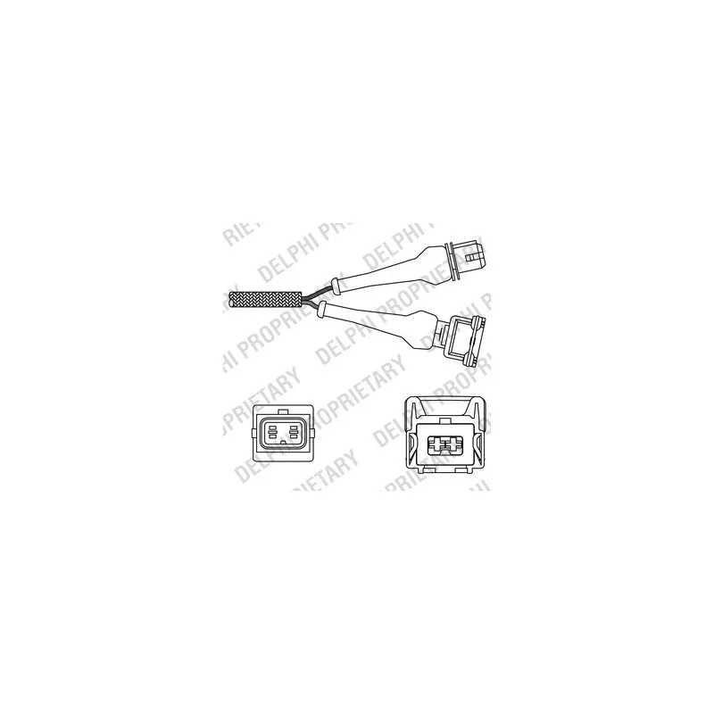 Sonde lambda DELPHI ES20232-12B1