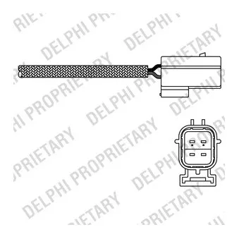 Sonde lambda DELPHI ES20239-12B1