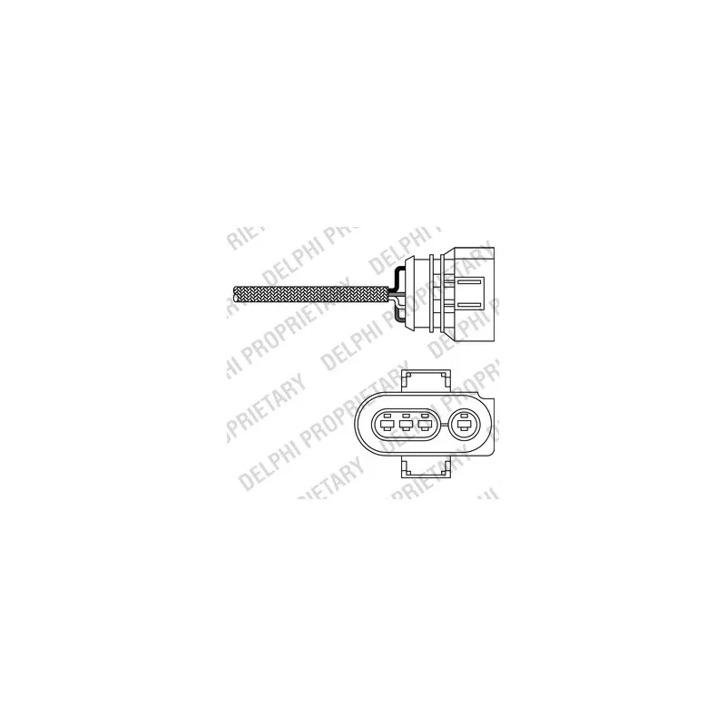 Sonde lambda DELPHI ES20256-12B1