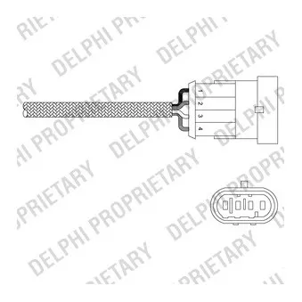 Sonde lambda DELPHI ES20265-12B1