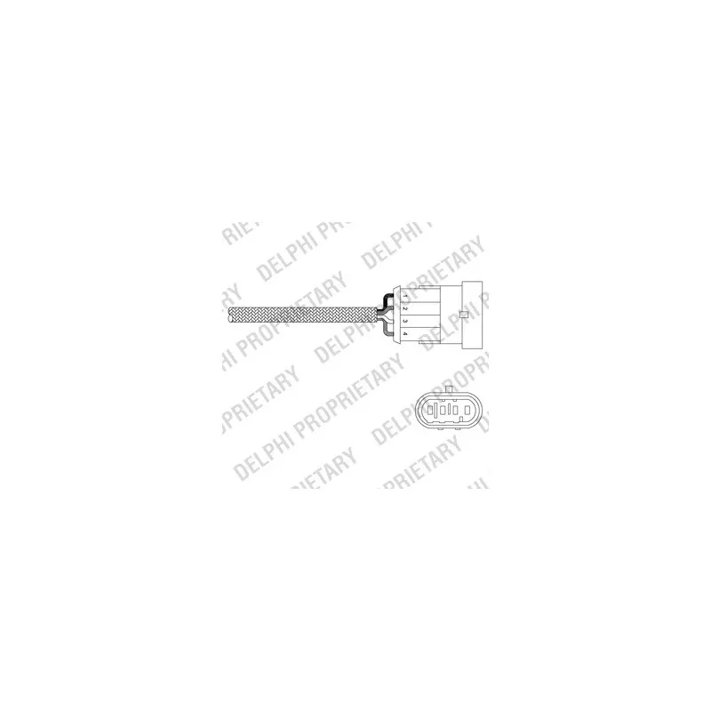 Sonde lambda DELPHI ES20265-12B1