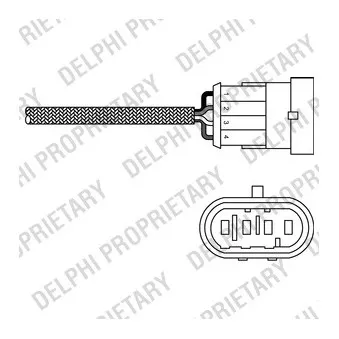Sonde lambda DELPHI ES20267-12B1