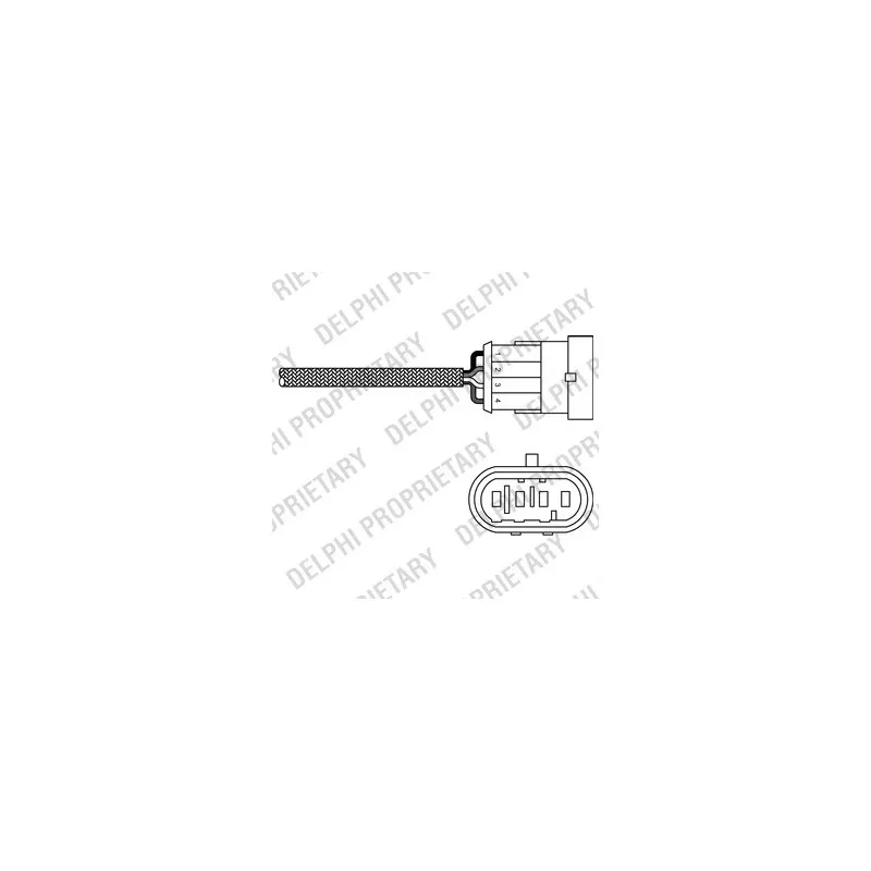 Sonde lambda DELPHI ES20267-12B1
