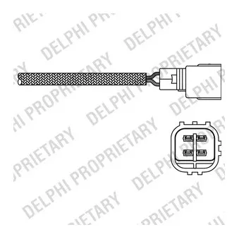 Sonde lambda DELPHI ES20268-12B1