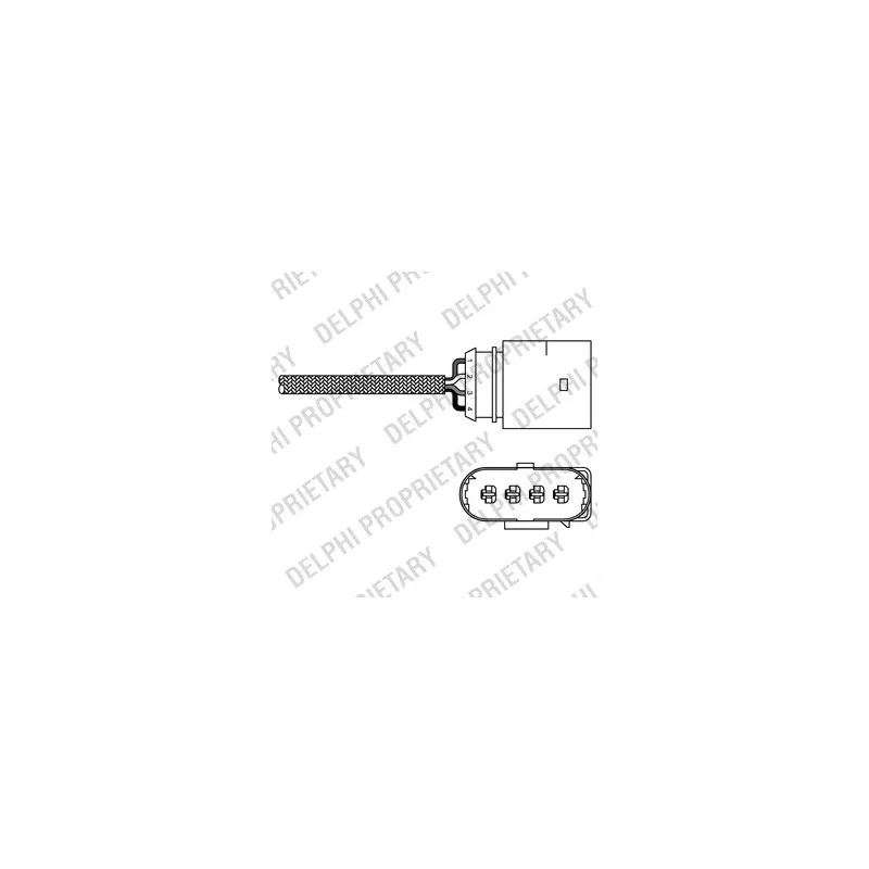Sonde lambda DELPHI ES20271-12B1