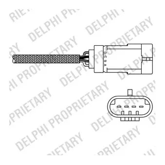 Sonde lambda DELPHI ES20280-12B1