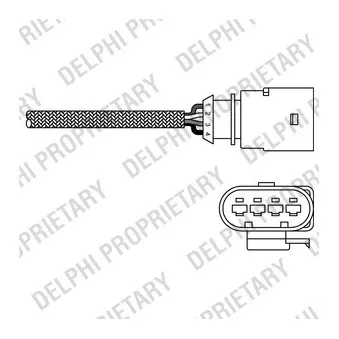 Sonde lambda DELPHI ES20289-12B1