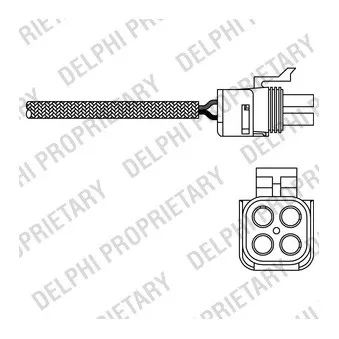 Sonde lambda DELPHI ES20290-12B1