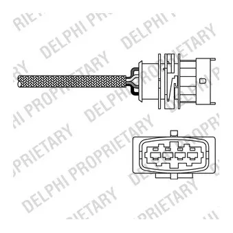 Sonde lambda DELPHI ES20291-12B1