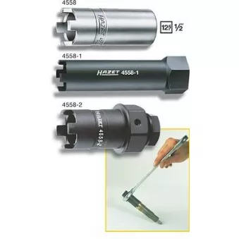 outils spéciaux pour l'entretien du système d'alimentation en carburant HAZET 4558