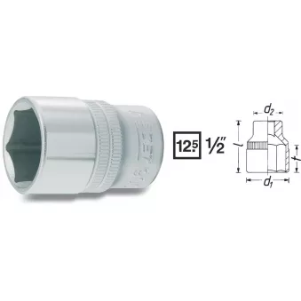 Douille 6 pans 1/2" HAZET 900-12