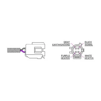 Sonde lambda DELPHI ES20321-11B1