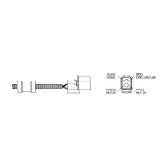 Sonde lambda DELPHI ES20322-11B1