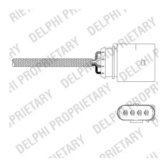 Sonde lambda DELPHI ES20340-12B1