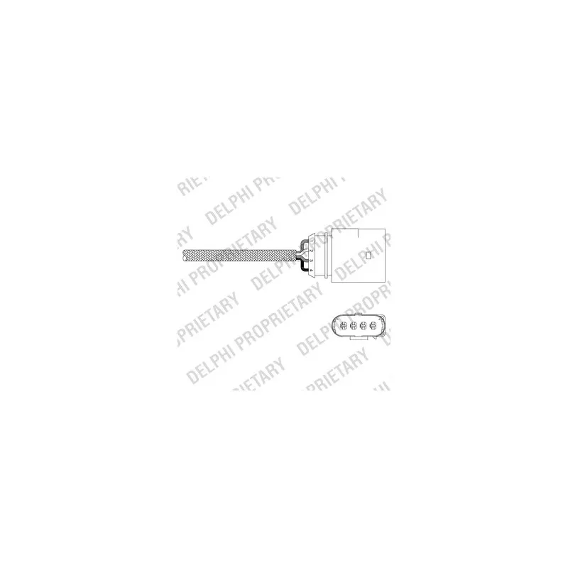 Sonde lambda DELPHI ES20343-12B1