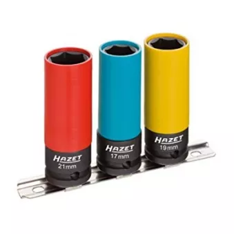 Jeu de douilles à chocs 1/2" HAZET 903SPC/3
