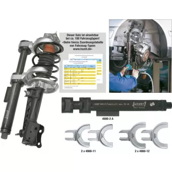 Compresseur de ressort de suspension HAZET 4900-2A/5