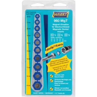Douille 6 pans 1/2" HAZET 960MGT
