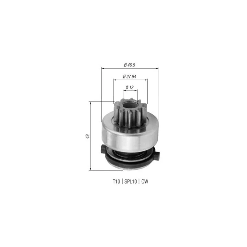 Démarreur MAGNETI MARELLI AMB0357