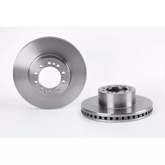 Jeu de 2 disques de frein avant KNORR