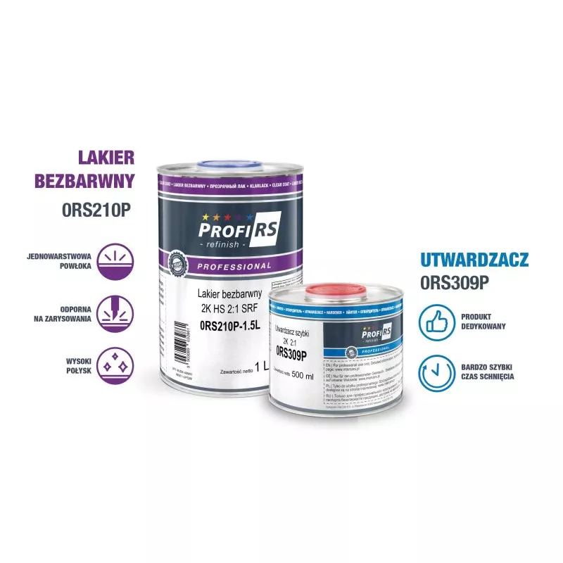 Laque transparente PROFIRS PROFESSIONAL 0RS210P-1.5L