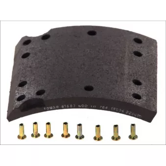 Garniture de sabot de frein ROULUNDS RL209500A8
