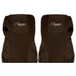 Housse de siège F-CORE FX07 BROWN - Visuel 3