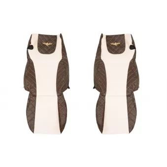 Housse de siège F-CORE FX07 BROWN/CHAMP