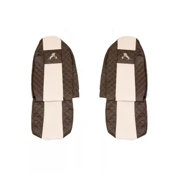 Housse de siège F-CORE FX06 BROWN/CHAMP