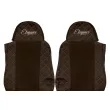 Housse de siège F-CORE FX04 BROWN - Visuel 3