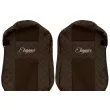 Housse de siège F-CORE FX13 BROWN - Visuel 3