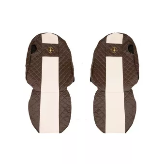 Housse de siège F-CORE FX13 BROWN/CHAMP