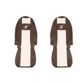 Housse de siège F-CORE FX14 BROWN/CHAMP
