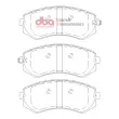 Jeu de 4 plaquettes de frein DBA DB1148XP - Visuel 2