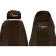 Housse de siège F-CORE FX03 BROWN - Visuel 3