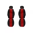 Housse de siège F-CORE PS02 RED - Visuel 1