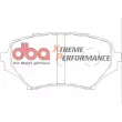 Jeu de 4 plaquettes de frein DBA DB2063XP - Visuel 2