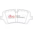 Jeu de 4 plaquettes de frein DBA DB8919XP - Visuel 2