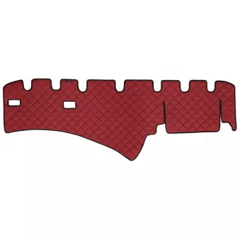 Tapis de tableau de bord F-CORE FD01 RED