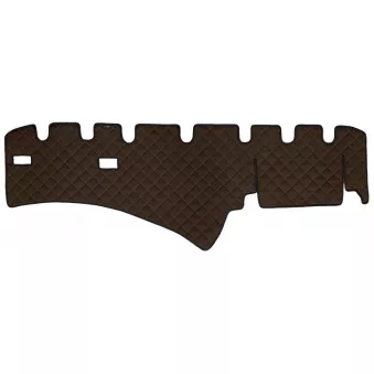 Tapis de tableau de bord F-CORE FD01 BROWN