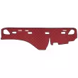 Tapis de tableau de bord F-CORE FD03 RED - Visuel 1