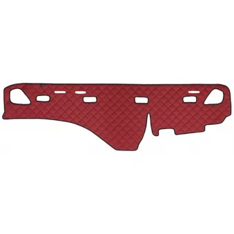 Tapis de tableau de bord F-CORE FD03 RED